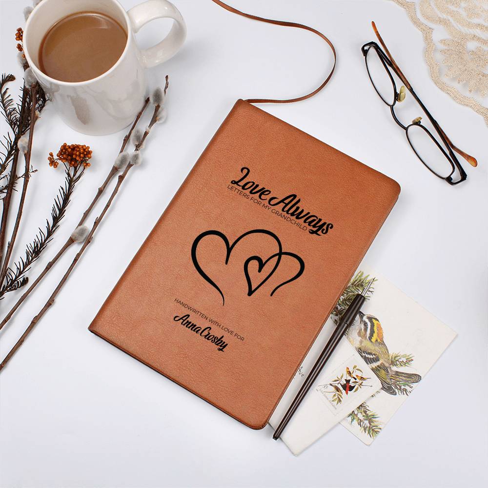 Love Always Personalized Memory Keepsake Journal for Grandchildren
