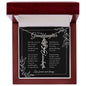 GrandBloom™ Granddaughter Signature Name Necklace - BLACK (18K Gold Finish or Polished Steel w/ Optional Luxury Gift Box)