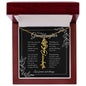 GrandBloom™ Granddaughter Signature Name Necklace - BLACK (18K Gold Finish or Polished Steel w/ Optional Luxury Gift Box)