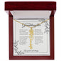GrandBloom™ Granddaughter Signature Name Necklace (18K Gold Finish or Polished Steel with Optional Luxury Gift Box)