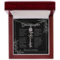 GrandBloom™ Granddaughter Signature Name Necklace - BLACK (18K Gold Finish or Polished Steel w/ Optional Luxury Gift Box)
