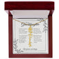 GrandBloom™ Granddaughter Signature Name Necklace (18K Gold Finish or Polished Steel with Optional Luxury Gift Box)