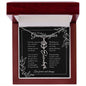 GrandBloom™ Granddaughter Signature Name Necklace - BLACK (18K Gold Finish or Polished Steel w/ Optional Luxury Gift Box)