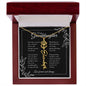 GrandBloom™ Granddaughter Signature Name Necklace - BLACK (18K Gold Finish or Polished Steel w/ Optional Luxury Gift Box)