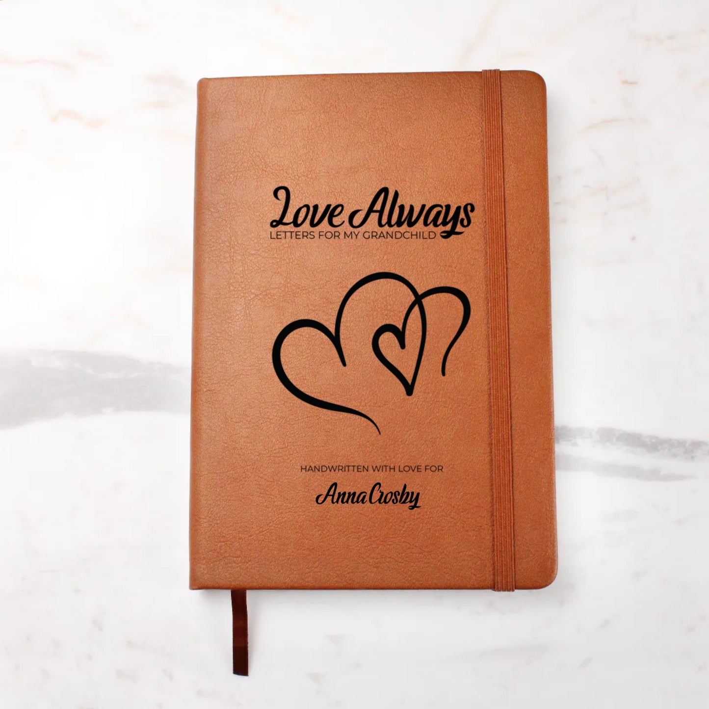 Love Always Personalized Memory Keepsake Journal for Grandchildren