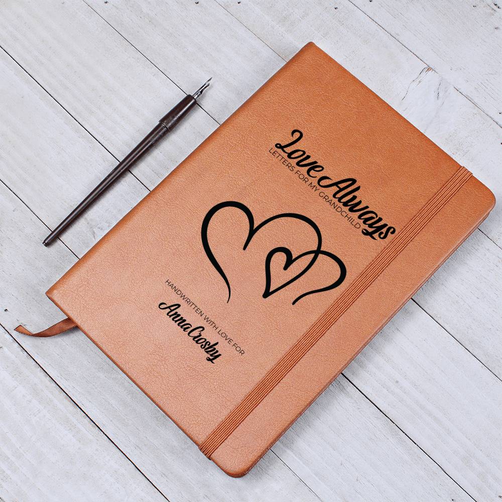 Love Always Personalized Memory Keepsake Journal for Grandchildren