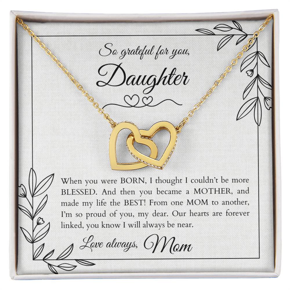 Hearts Forever Linked™ Necklace for Adult Daughters From Mom