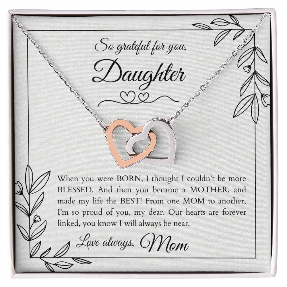 Hearts Forever Linked™ Necklace for Adult Daughters From Mom