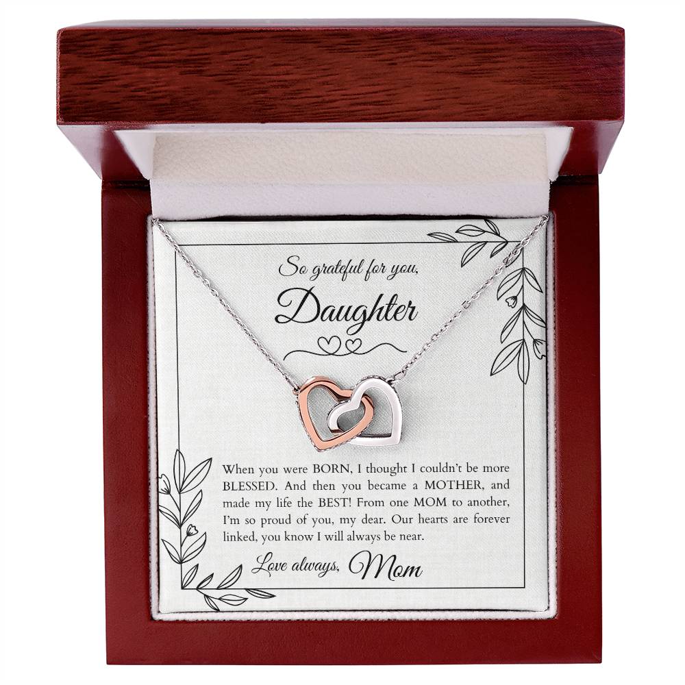 Hearts Forever Linked™ Necklace for Adult Daughters From Mom