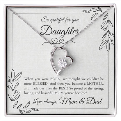 Mother's Day More Than Blessed™ Necklace for Adult Daughters From "Mom and Dad"