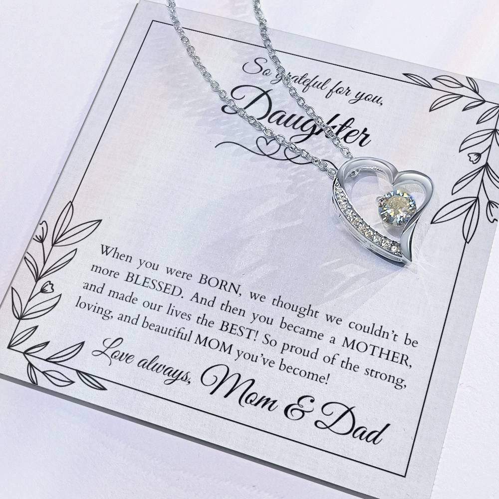 Mother's Day More Than Blessed™ Necklace for Adult Daughters From "Mom and Dad"