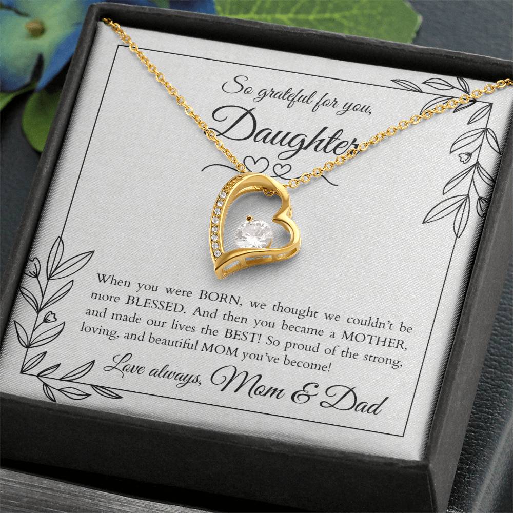 Mother's Day More Than Blessed™ Necklace for Adult Daughters From "Mom and Dad"